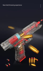Children Transparent Toy Gun Safe Soft Bullet Pistol Toy Outdoor Game Gifts For Kids and Adults