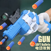 Children Toy Gun Safe CS GameSoft Bullet Revolver Pistol