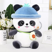 Cute Panda Plush Toy Baby Sleeping Pillow Animal Stuffed Child Adult Pet Pillow Sofa Chair Decoration Kid Gift