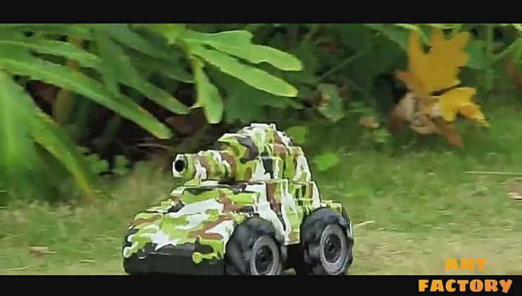2.4G rc car water bombs rc tank toys