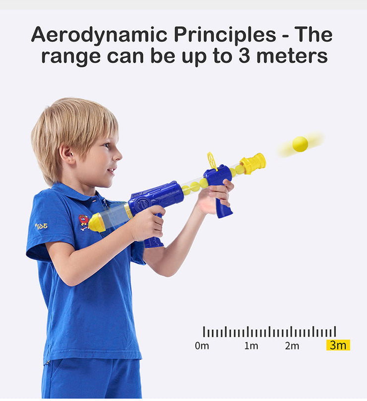Kids Toys Shooting Duck Air-powered Soft Bullet Ball Electronic Scoring Game KidsToy Guns Birthday Gift