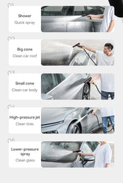 Car Wash Gun Washer Spray Nozzle High Pressure Cleaner For Auto