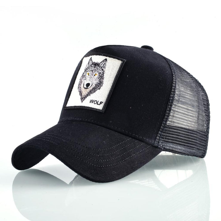 PANXD Animals Embroidery Baseball Caps Hip Hop Snapback