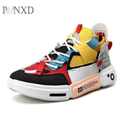 PANXD Casual Colorful Breathable Sneakers Men Shoes