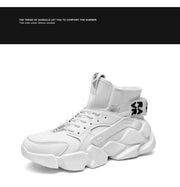 PANXD High-top Men  Sneakers Casual Chunky Men Shoes