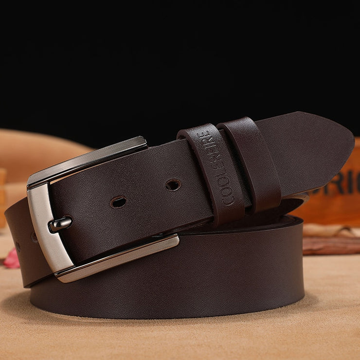 PANXD high quality men leather belt