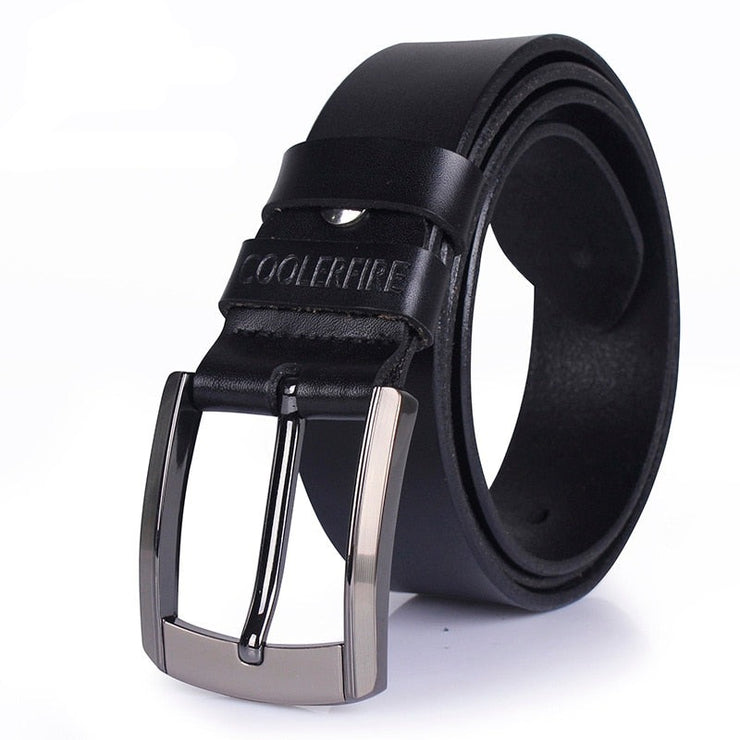 PANXD high quality men leather belt