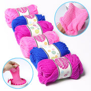 22 Stitches Woolen Knitting Machine DIY Creative Hand-Loom Woolen Hat Scarf Socks Knitting Artifact Play House Toy Girl's Gift
