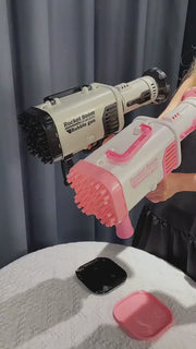 Children Toys Electric Soap Bubble Gatling Gun