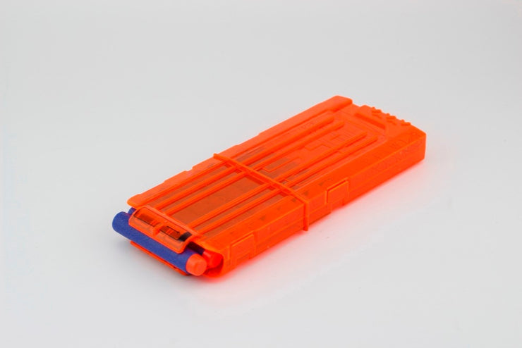 Kids Toy Gun  Clip Magazines 1set=2pcs12 Reload Round Darts Replacement Plastic Magazines Soft Bullet Clip For Children gun toys