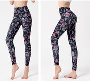 PANXD, mallas de Yoga estampadas para mujer, pantalones deportivos de cintura alta, mallas de gimnasio para mujer, ropa deportiva, ropa deportiva, pantalones elásticos para correr