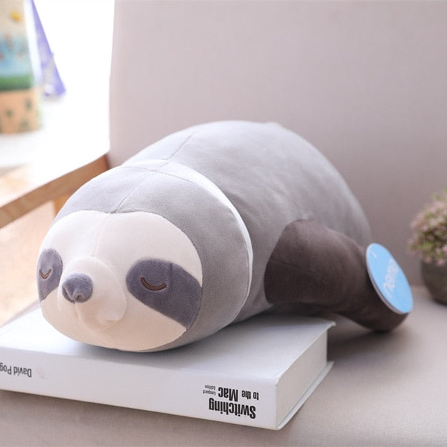 65-100CM Soft Stuffed Sloth Plush Toy Animals Plushie Doll Pillow