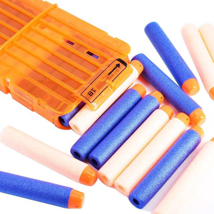 Kids Toy gun accessories 2pcs 18 Darts Replacement Clip