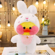 30cm Korean Netred Wearing Hyaluronic Acid Little Yellow Duck Doll Ducks Lalafanfan Ducks Plush soft Toys Ducks Doll Birthday