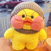 30cm Korean Netred Wearing Hyaluronic Acid Little Yellow Duck Doll Ducks Lalafanfan Ducks Plush soft Toys Ducks Doll Birthday