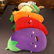 1pc 30/50CM Cartoon Vegetables Plush Toys Cute Soft Simulation Carrot Eggplant Chili Corn Plant Pillow Stuffed Dolls for Kids