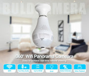 ICSEE HD 360° Panoramic Wifi 1080P IP Camera Light Bulb Home Security Video Camera Wireless CCTV Surveillance Fisheye Network