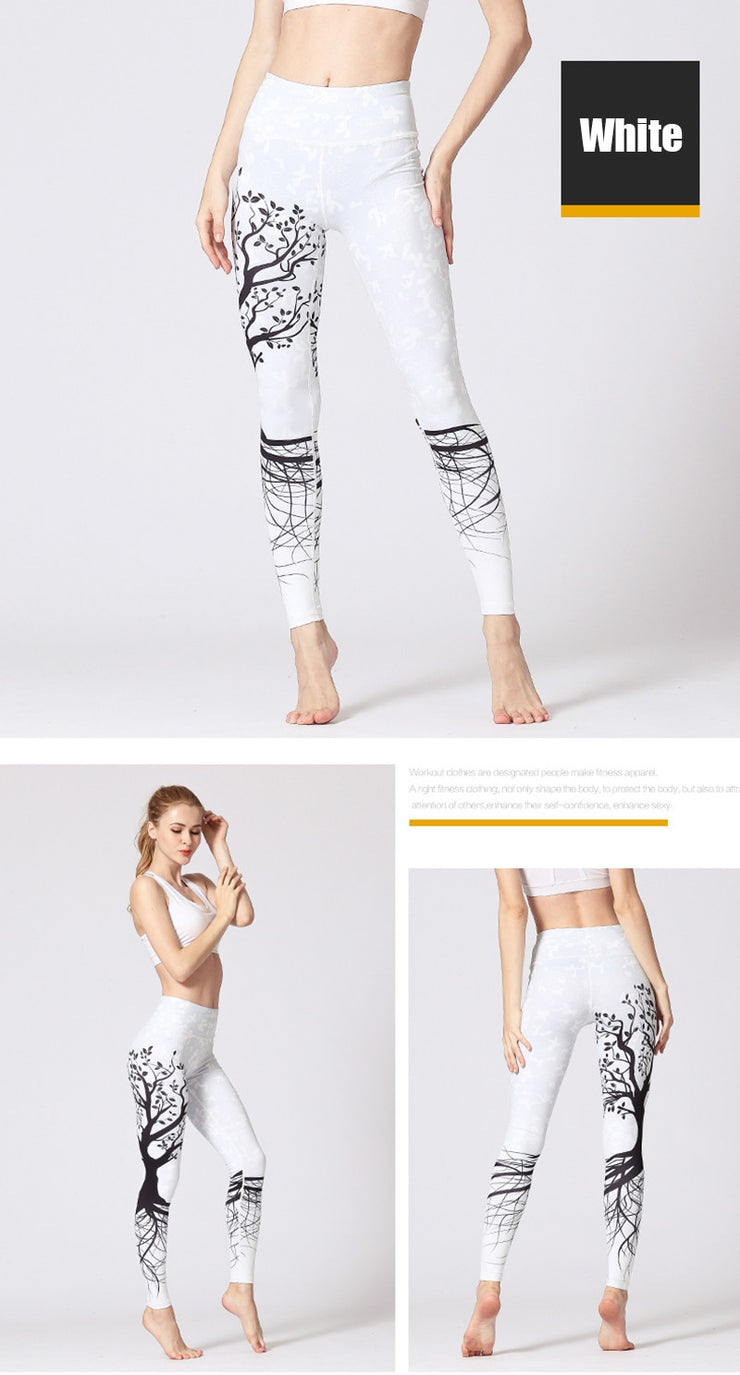 Штаны для йоги с принтом PANXD, спортивные леггинсы для фитнеса, женские длинные колготки, брюки для бега с высокой талией для девочек