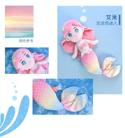 Mermaid plush toys girl Christmas gift cute Anime soft doll