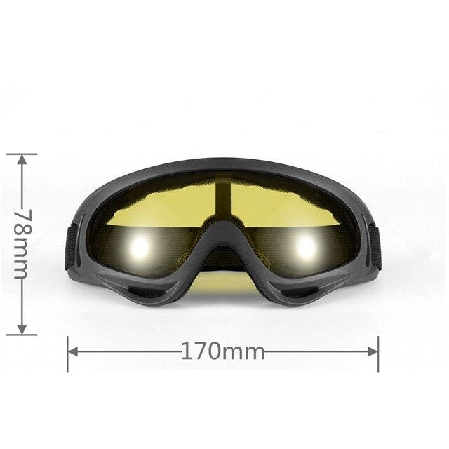 Tactical Full Face Goggles Kids Water Soft Ball Paintball Airsoft CS Toys Guns Games Protection Windproof Mask