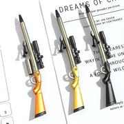 3pcs Creative Sniper Rifle Toy Gun Pen Game Gun Toy Gel Pens Neutral Pen 0.5mm for School Writing Kids Novelty Stationery Gifts