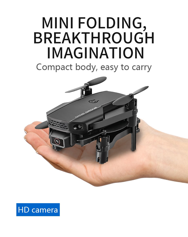 Mini Drone Profession 4k HD Wide Angle Camera 1080P WiFi Fpv Drones Camera Quadcopter
