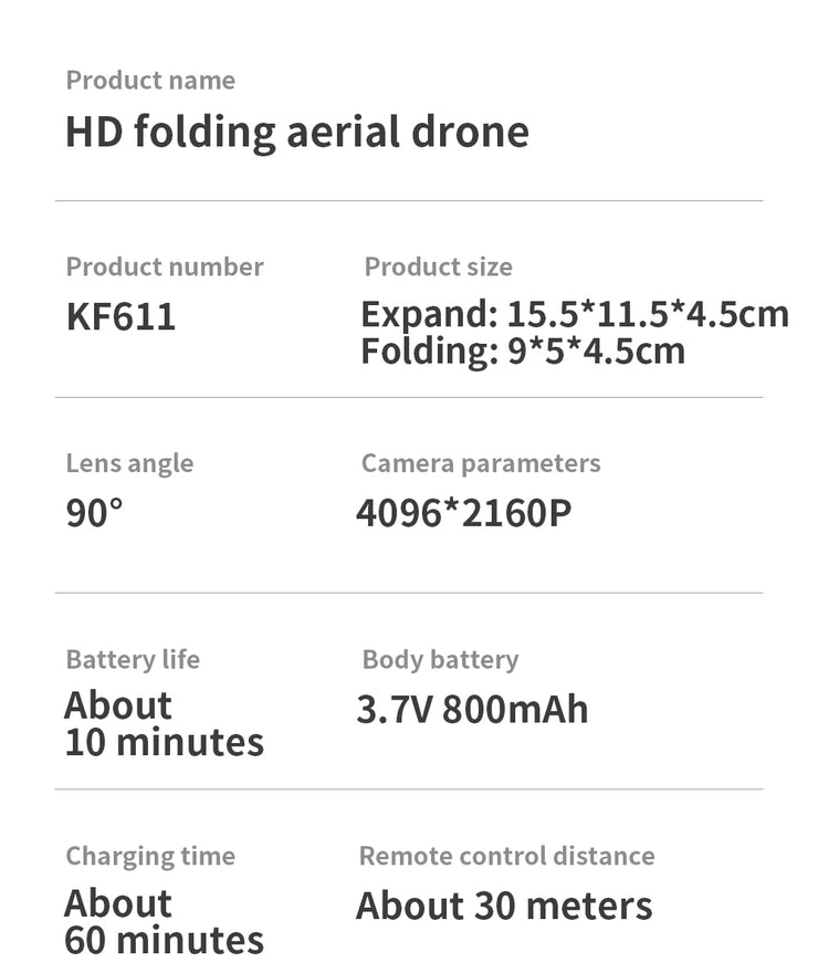 NUEVO Mini Drone Profession 4k HD Gran angular Cámara 1080P WiFi Fpv Drones Cámara Quadcopter
