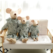 Kids Toy Little Cute Cotton Bowknot Mouse Doll Stuffed Toy