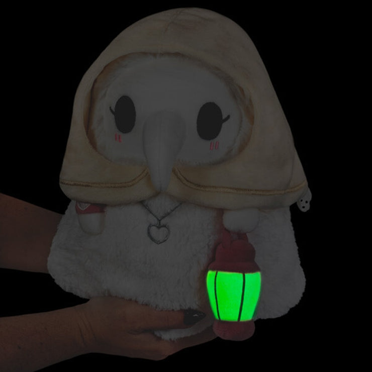 Luminous Cartoon Animal Plague Doctor Beak Stuffed Plush Toy Valentine&