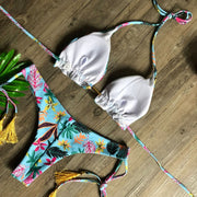 Bohemian Style Push-Up Padded Bikini Set