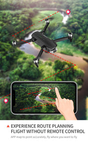 كاميرا 6K HD 3 محاور Gimbal Drone 35 دقيقة وقت الطيران بدون فرش التصوير الجوي GPS WIFI FPV
