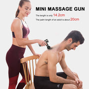 Mini Massage Gun Pocket Massager Deep Muscle Vibration Relief Pain Relax Fitness Therapy for Body Massage Relaxation