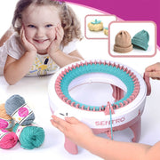 48 Needle DIY Creative Hand-Loom Woolen Knitting Machine Woolen Hat Scarf Socks Artifact Play House Toy Threader Sewing Tool