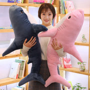 Plush Toy Shark Soft Stuffed Animal Reading Pillow Birthday Gifts Cushion Doll