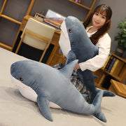 Plush Toy Shark Soft Stuffed Animal Reading Pillow Birthday Gifts Cushion Doll