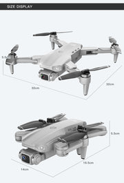 Drone GPS 4K RC com câmera Dron 2 eixos FPV 5G Quadcopter sem escova 1.2KM 28min Flight Helicopter Drone