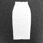 PANXD Vintage Bandage Women Skirt