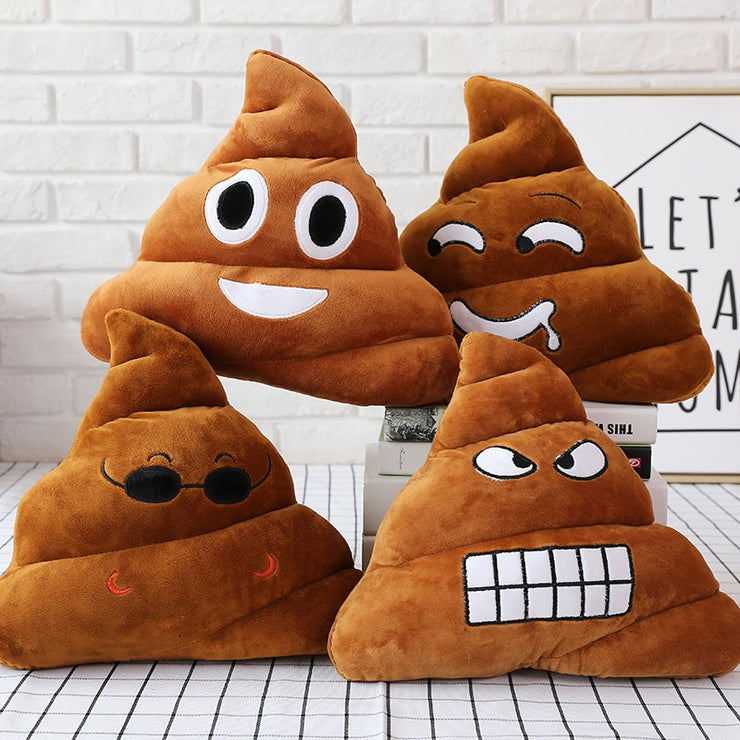 Funny Poop Plush Toy Stuffed Doll Christmas birthday Halloween Children Gifts Pillow doll