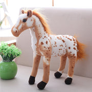 30-90cm Cute Horse Plush Toys Zebra Doll Soft Toy