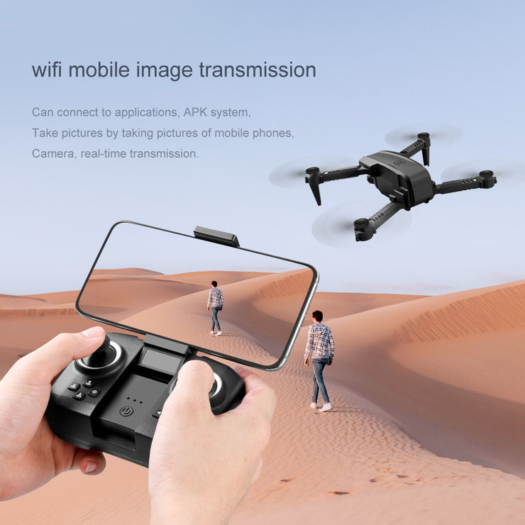 4k HD Camera Mini Drone Visual Positioning 1080P WiFi FPV Drone Height Preservation RC Quadcopter