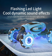 RC Car Radio Gesture Induction Music Light Twist High Speed Stunt Remote Control off Road Drift Vehicle Car Model