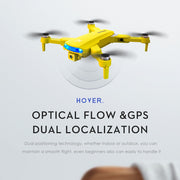 6k المهنية عالية الدقة كاميرا مزدوجة GPS بدون طيار تصوير جوي بدون فرشات RC طوي كوادكوبتر 1.2Km