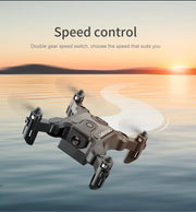 Mini Drone V2 1080P HD Câmera WiFi Fpv Pressão de Ar Altitude Segure Quadcóptero Dobrável RC Drone Kid Brinquedo GIft