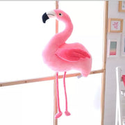 1 Pc 25cm 40cm Flamingo Plush Toys Stuffed Bird Soft Doll