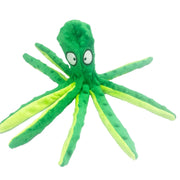 8 Legs Octopus Soft Plush Squeaky Dog Squeakers Toy Sounder Sounding Paper Toy for Middle Big Sized Dogs