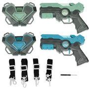2pcs Laser Tag Battle Electric Infrared Toy Gun Kit