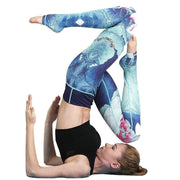 Pantalones de Yoga para mujer con estampado PANXD, trajes de Yoga de colores deslumbrantes, mallas deportivas para mujer, chándal deportivo para mujer, ropa deportiva femenina