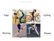PANXD مطبوعة النساء اليوغا السراويل انبهار اللون ملابس اليوغا للنساء طماق الرياضة النساء اللياقة البدنية رياضية الإناث الملابس الرياضية