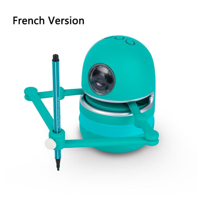 Magic Drawing Robot for Kid Science Toys Student Learning Draw Intelligence Automatic USB Rechargeable Robot Toy