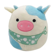 20-30cm Soft Cartoon Frog Pillow Cute Soft Cow Doll Cow Plush Toy Children birthday gift